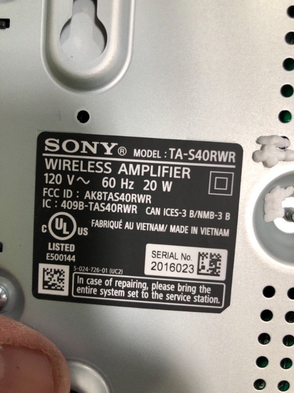 Photo 5 of Sony HT-S40R 5.1ch Home Theater Soundbar System