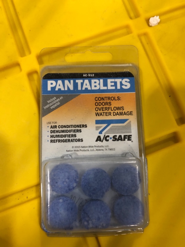 Photo 2 of AC-912 Air Conditioner Pan Cleaner Tablets
