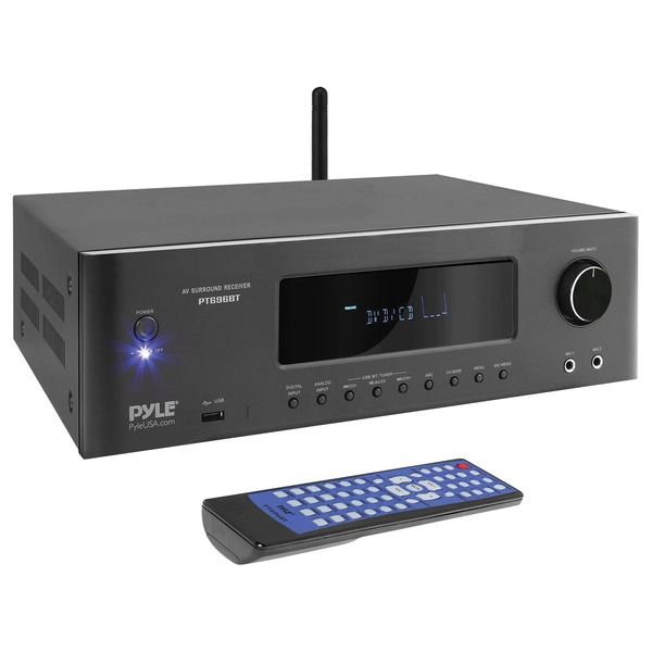 Photo 1 of Pyle PT696BT Bluetooth 5.2 Channel 1000 Watt Home Theater Audio/Video Receiver
