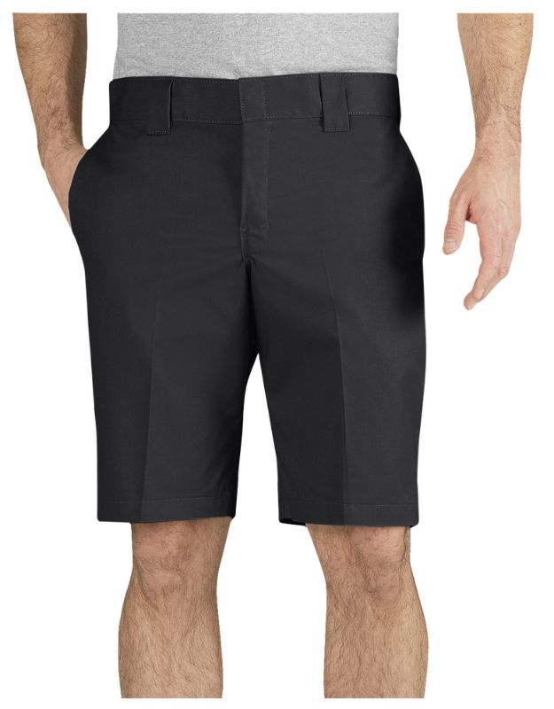 Photo 1 of Dickies Men's Slim Fit Work Shorts, 11 - Black Size 36 (WR849)
