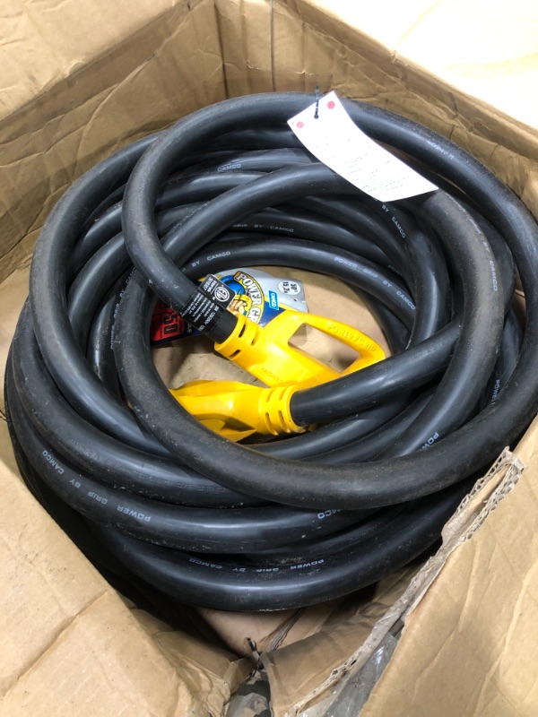 Photo 2 of Camco Heavy-Duty 50-Amp Extension Cord, 50'
