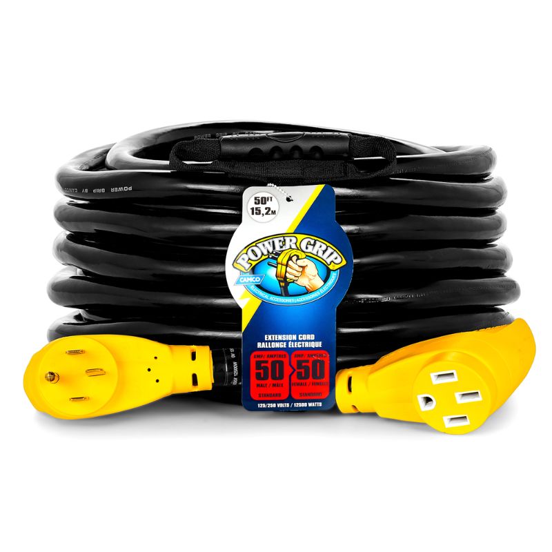 Photo 1 of Camco Heavy-Duty 50-Amp Extension Cord, 50'
