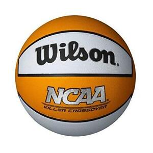 Photo 1 of WILSON NCAA Outdoor Basketballs - 29.5", 28.5", 27.5" Killer Crossover Size 7 - 29.5" orange/White