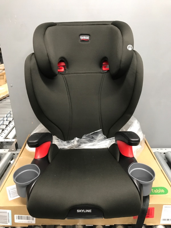 Photo 2 of Britax Skyline 2-Stage Belt-Positioning Booster Car Seat, Dusk - Highback and Backless Seat