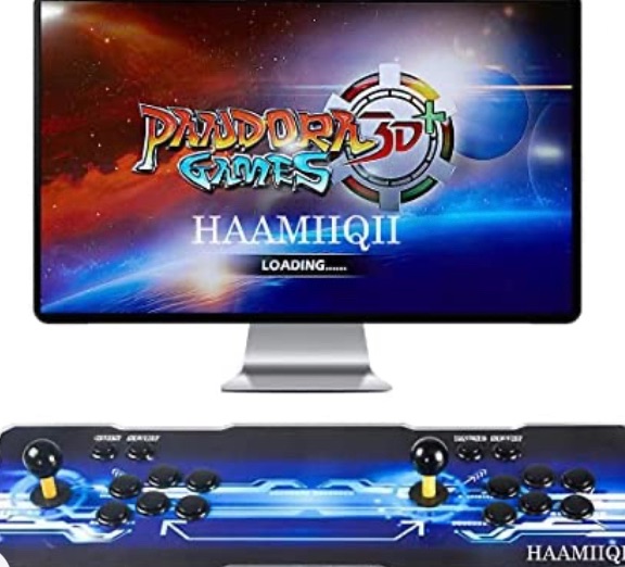 Photo 1 of Store
4.3 out of 5 stars899 Reviews
3D+ Pandora Games Arcade Game Console - 8000 Games Installed, WiFi Function to Add More Games, Support 3D Games, Search/Save/Hide/Pause Games, 1280x720P, Favorite List, 4 Players Online Game