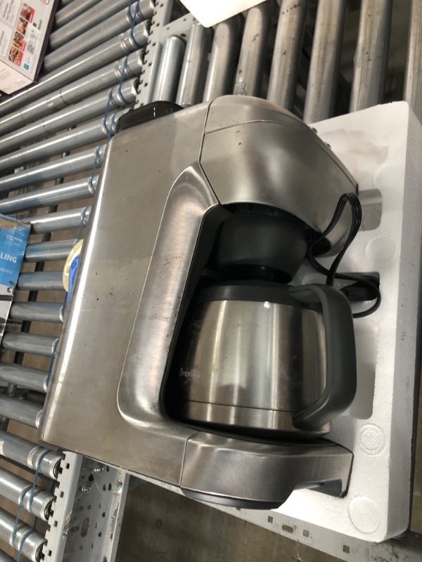 Photo 3 of **used, needs cleaning**
Breville BDC650BSS Grind Control Coffee Maker, Brushed Stainless Steel (2693474)
