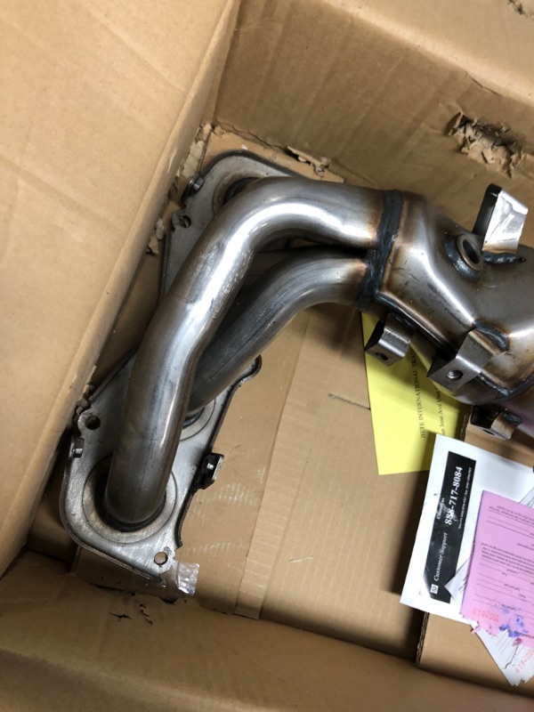 Photo 4 of **missing hardware**
YITAMOTOR Catalytic Converter compatible with 2002, 2003, 2004, 2005, 2006 Camry & Solara 2.4L with Gasket Kit Exhaust Manifold (EPA Compliant)