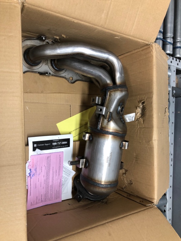 Photo 2 of **missing hardware**
YITAMOTOR Catalytic Converter compatible with 2002, 2003, 2004, 2005, 2006 Camry & Solara 2.4L with Gasket Kit Exhaust Manifold (EPA Compliant)