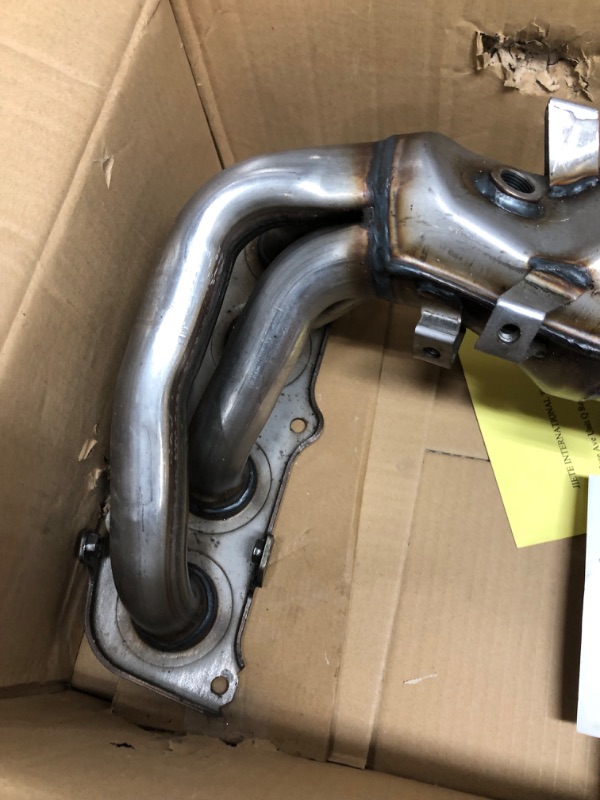 Photo 3 of **missing hardware**
YITAMOTOR Catalytic Converter compatible with 2002, 2003, 2004, 2005, 2006 Camry & Solara 2.4L with Gasket Kit Exhaust Manifold (EPA Compliant)