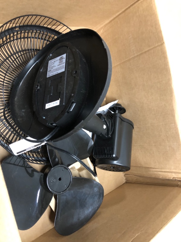 Photo 6 of **used**
CZ121BK 12 in. Oscillating Table Fan - Black
