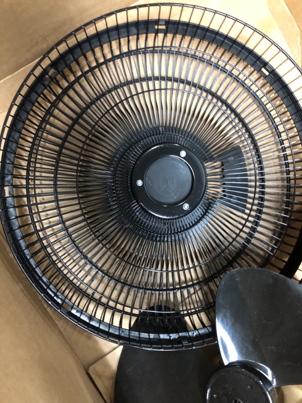 Photo 2 of **used**
CZ121BK 12 in. Oscillating Table Fan - Black
