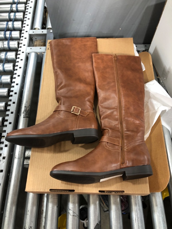 Photo 1 of ladies boots size 11 brown leather