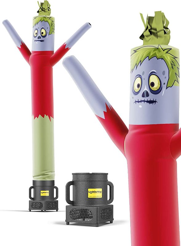 Photo 1 of LookOurWay Monster Halloween Themed 6-Feet Tall Air Dancers Inflatable Tube Man Complete Set with Blower
