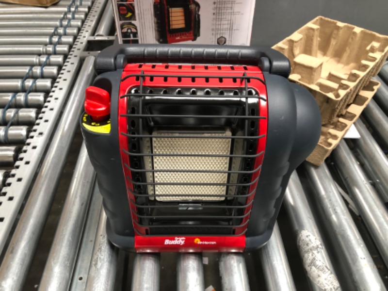 Photo 1 of **unable to test, missing power cable**
Mr. Heater Buddy Portable Propane Heater, 9,000-BTU - Quantity 1