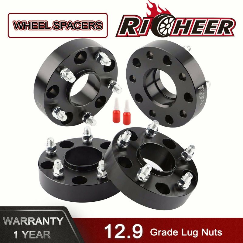 Photo 1 of 4PCS 5x5.5 5x139.7 Wheel Spacers 1.5" Thick with 14x1.5 Studs for Dodge Ram 1500
