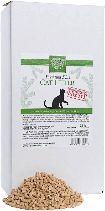 Photo 1 of 20lb Small Pet Select - Premium Pine Pelleted Cat Litter
