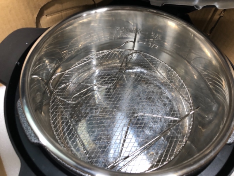 Photo 4 of **see comments**
Instant Pot® 6.5 Quart Electric Pressure Cooker + Air Fryer Single Lid