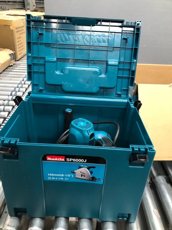 Photo 7 of **BOX 1 OF 2 ONLY,MISSING BOX 2 OF 2**
Makita SP6000J1 6-1/2-Inch 12.0 Amp Plunge Circular Saw with Guide Rail