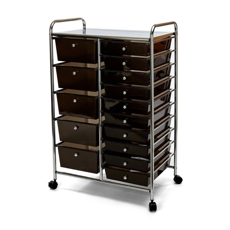 Photo 1 of ***PARTS ONLY*** Seville Classics 15-Drawer Organizer Cart
