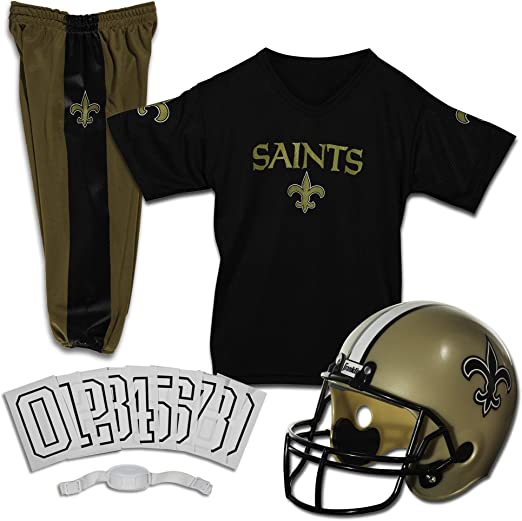 Photo 1 of Franklin Sports NFL Kids Football Uniform Set - NFL Youth Football Costume for Boys & Girls - Set Includes Helmet, Jersey & Pants
