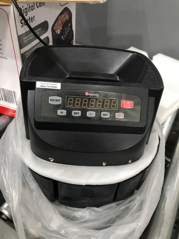 Photo 1 of Cassida C200CAD Canadian Coin Counter/Sorter/Roller