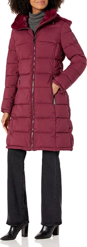 Photo 1 of Kenneth Cole New York Women's 3/4 Stretch Puffer-- Medium 
