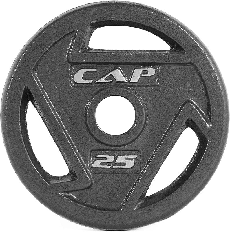 Photo 1 of 2pk-Cap Olympic Grip Weight Plate Collection 25pounds 

