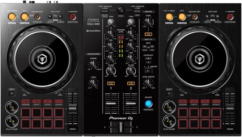 Photo 1 of Pioneer DJ DDJ-400 2-Deck Rekordbox DJ Controller
