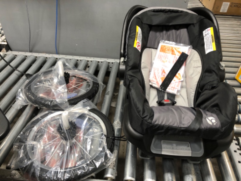 Photo 1 of Baby Trend Pathway 35 Jogger Travel System, Optic Grey
