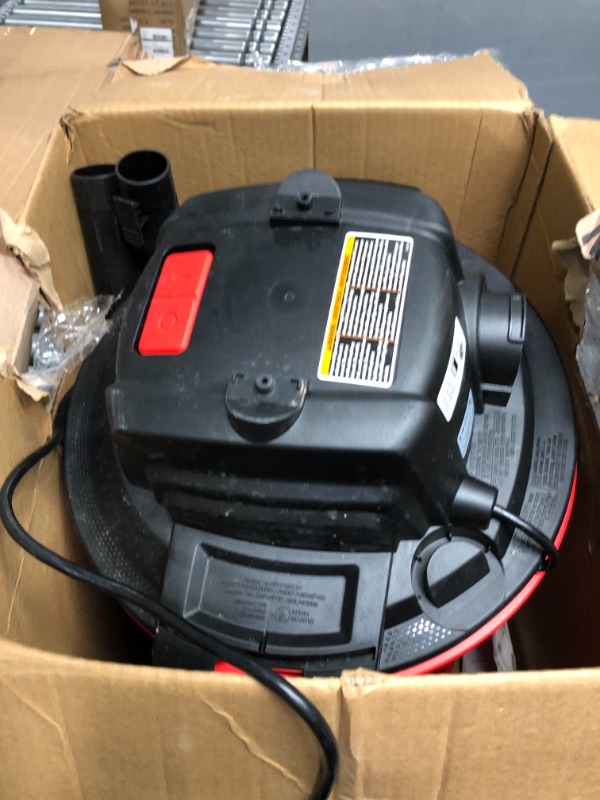 Photo 2 of CRAFTSMAN CMXEVBE17590 9 Gallon 4.25 Peak HP Wet/Dry Vac, General Purpose Portable Shop Vacuum with Attachments
