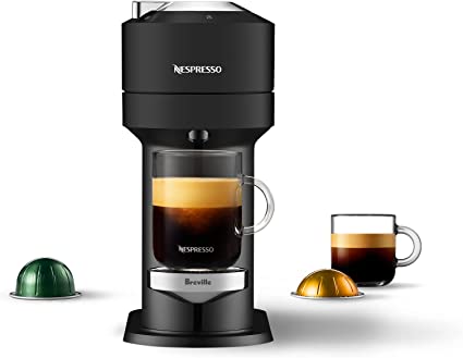 Photo 1 of Nespresso Vertuo Next Deluxe Coffee and Espresso Machine by Breville, Matte Black Chrome
