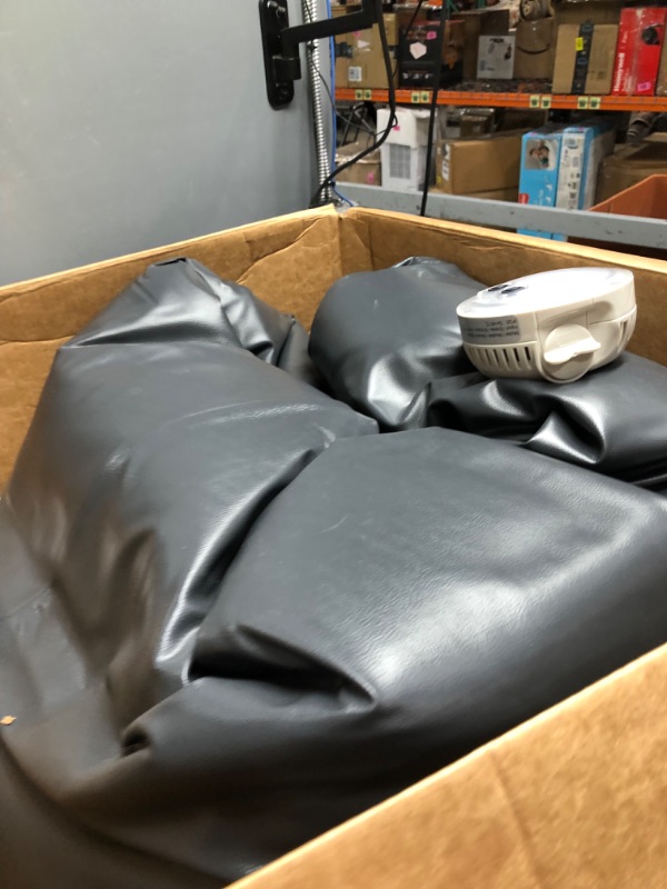 Photo 1 of *MISSING MOTOR* Intex 28481E Simple Spa 77in x 26in 4-Person Outdoor Portable Inflatable Round Heated Hot Tub Spa with 100 Bubble Jets, Filter Pump, and Cover, Black
