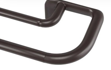 Photo 1 of ** parts only**8 Twilight Double Blackout Curtain Rod
