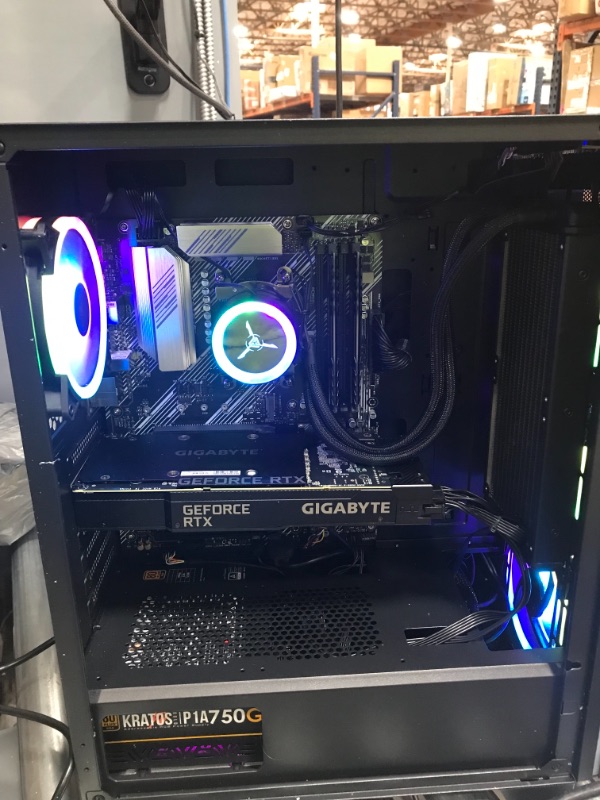 Photo 11 of **DOES NOT DISPLAY** Skytech Chronos Gaming PC Desktop – AMD Ryzen 7 3700X 3.6 GHz, RTX 3080, 1TB SSD, 16G DDR4 3200, 750W Gold PSU, 240mm AIO, AC Wi-Fi, Windows 10 Home
