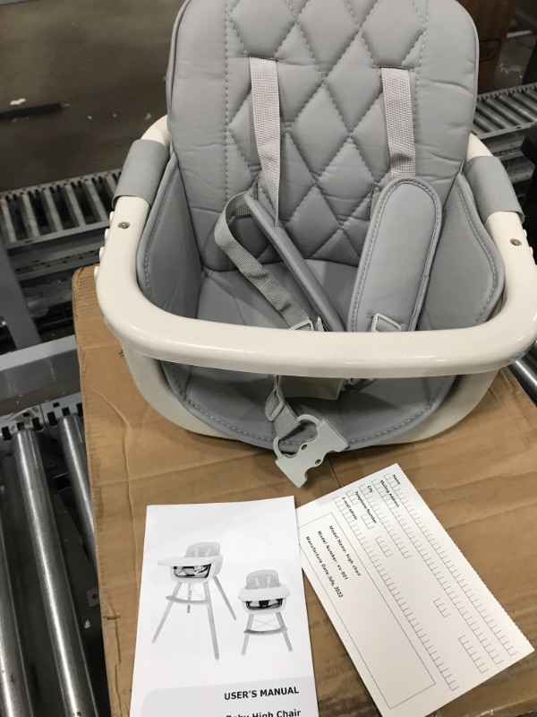 Photo 1 of Grey Padded High Chair 6 to 36 month 