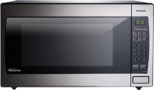 Photo 1 of Panasonic Microwave Oven NN-SN966S Stainless Steel Countertop/Built-In with Inverter Technology and Genius Sensor, 2.2 Cubic Foot, 1250W
