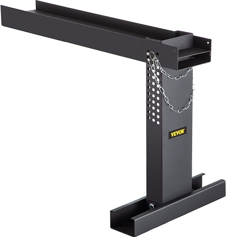 Photo 1 of **MINOR BEND** VEVOR Ladder Extender 20x4.7-Inch, Extension Ladder 10.5-16.7-Inch Adjustable Height Range, Ladder Leveling Tool, Stair Ladder Extension with Chain Pins in...
