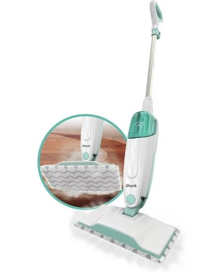 Photo 1 of **TESTED** Shark® Steam Mop Hard Floor Cleaner With XL Removable Water Tank S1000WM
