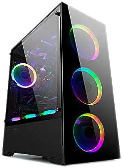 Photo 1 of Bgears b-Voguish-RGB Gaming PC ATX case, Include: 6 x 120mm ARGB Fans, 1 x 10 Fans Controller, 1 x Remote Controller, USB3.0, Support up to EATX Motherboard, Support Graphic Card up to 380mm Long **CHECK CLERK COMMENTS**