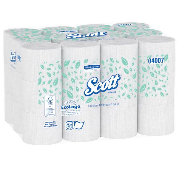 Photo 1 of 412-04007 Scott Coreless Standardbathroom Tissue
