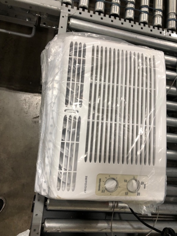 Photo 2 of Frigidaire FFRA051WAE Window-Mounted Room Air Conditioner, 5,000 BTU with Temperature Control and Easy-to-Clean Washable Filter, in White
***SEE NOTE***