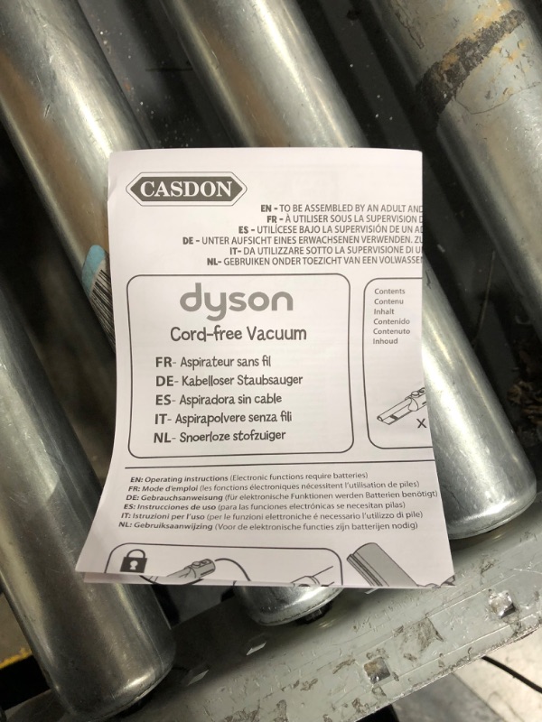 Photo 1 of Casdon Dyson Cordless Vacuum | Interactive Toy Dyson Vacuum For Children Aged 3+ | Includes Working Suction For Realistic Play
