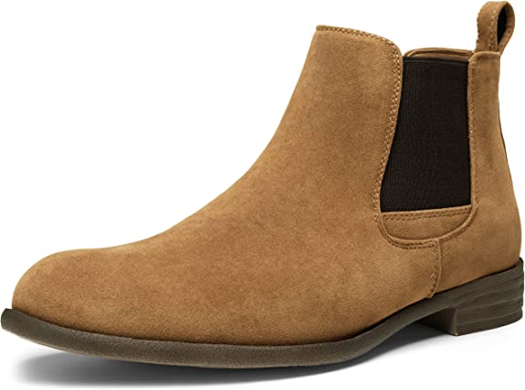 Photo 1 of Jousen Men's Chelsea Boots Lightweight Casual Chukka Ankle Boots Classic Elastic Dress Boots for Men Size 11
