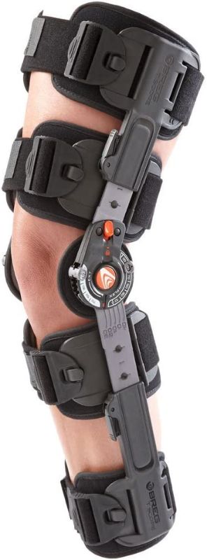 Photo 1 of *NOT exact stock picture, use for reference* 
Post-Op Knee Brace