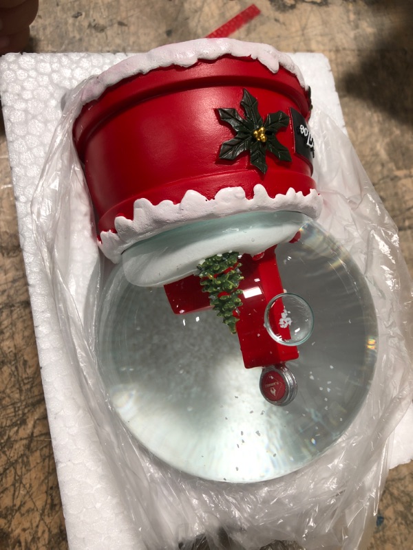 Photo 2 of 2022 Snow Globes NYC We Did It Joe Snow Globe Merry Christmas Crystal Ball Clockwork Music Box Snow Globe Home Decor Tabletop 5.9inch Hilarious Biden Snow Globe