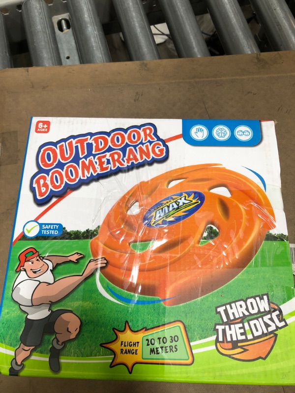 Photo 2 of 2 Boxes--Outdoor Boomerang -Throw the Disc