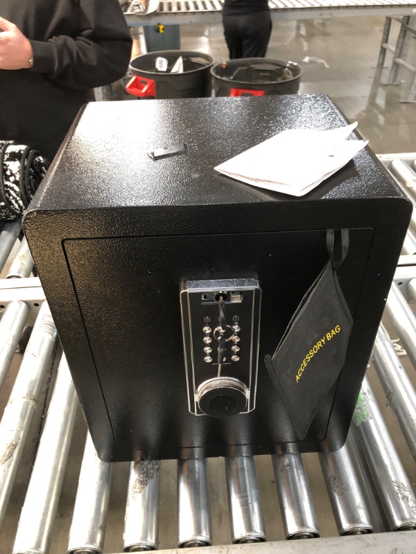 Photo 2 of 2.2 Cub Security Safe and Safe Box with Digital Keypad,Fireproof Safe with Inner Cabinet LED Light,Money Safe box for Home Hotel Business 2.2Cub