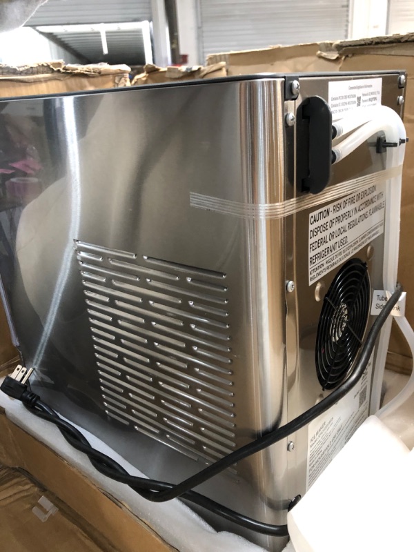 Photo 10 of GE Profile Opal 2.0 | Countertop Nugget Ice Maker with Side Tank | Ice Machine with WiFi Connectivity | Smart Home Kitchen Essentials | Stainless Steel Stainless Steel Ice Maker + Side Tank