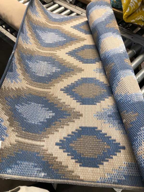 Photo 1 of 4X6 FT BLUE REVERSIBLE MAT 
