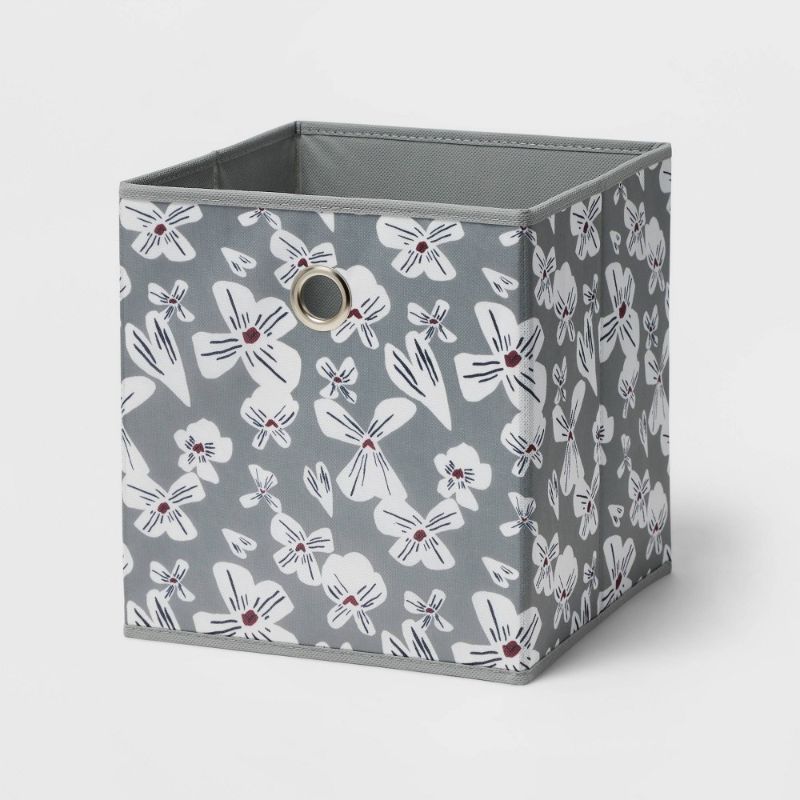 Photo 1 of 11" Fabric Cube Storage Bin - Room Essentials™
